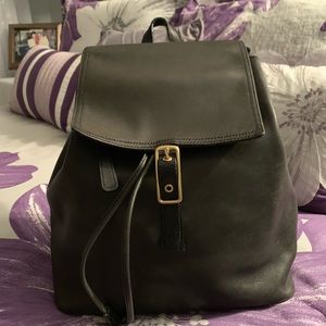 Coach Backpack in Super Soft Back Leather